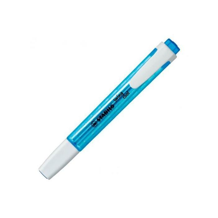 Stabilo Marcador Fluorescente Swing Cool Azul Caja 10 Ud Stabilo Marcador Fluorescente Swing Cool Azul Caja 10 Ud