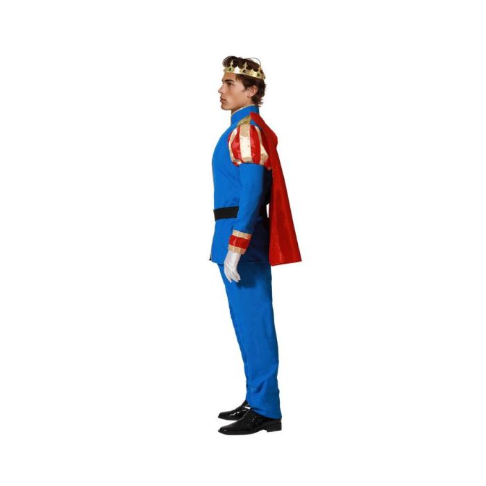 Disfraz Príncipe Azul Con Capa Hombre Adulto M-L 1 Disfraz Príncipe Azul Con Capa Hombre Adulto M-L 1