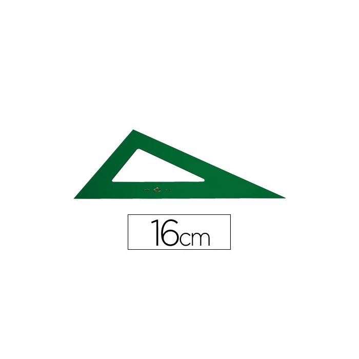 Faber Castell Cartabón Sin Graduar 16 cm Verde 0 Faber Castell Cartabón Sin Graduar 16 cm Verde 0