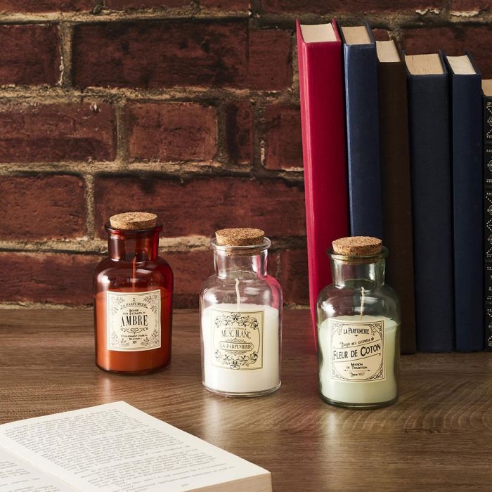 Home Deco Factory Vela Perfumada Colección Apothicaire 85g 34h Altura 11 cm 1