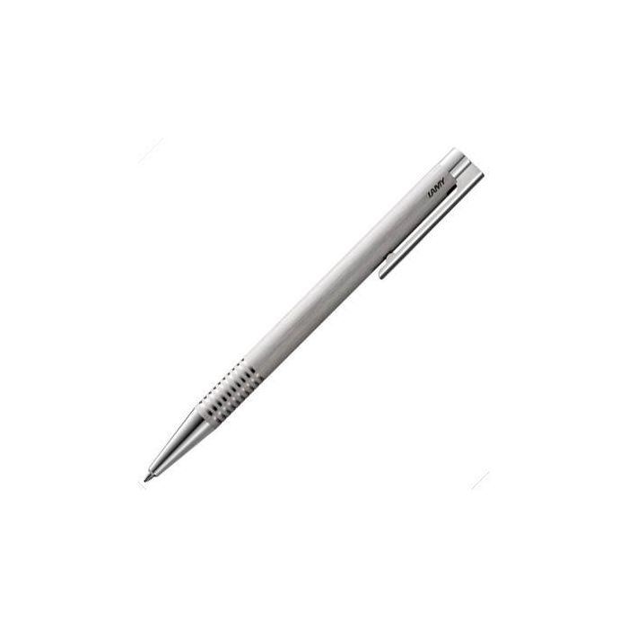 Lamy Bolígrafo Logo Brushed Acero Inoxidable Tinta Negra - Diseño Atemporal y Funcional Lamy Bolígrafo Logo Brushed Acero Inoxidable Tinta Negra - Diseño Atemporal y Funcional