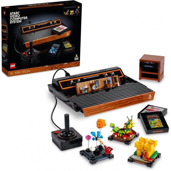 LEGO Icons 10306 Atari 2600, modelo para construir, consola de juguetes de video, para adultos 13 LEGO Icons 10306 Atari 2600, modelo para construir, consola de juguetes de video, para adultos 13