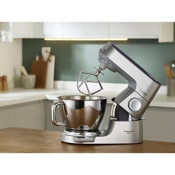 Kenwood KVC85.124SI - Robot pastelero multifunción Chef Baker - 2 cuencos 5L y 3.5L - 1200W - Báscula integrada 6kg - Plata 5 Kenwood KVC85.124SI - Robot pastelero multifunción Chef Baker - 2 cuencos 5L y 3.5L - 1200W - Báscula integrada 6kg - Plata 5