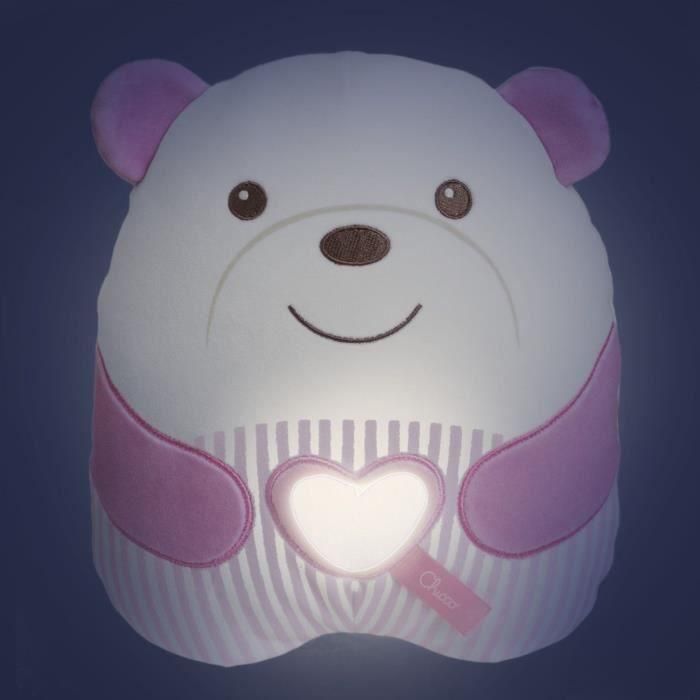 Osito de peluche suave - CHICCO - Rosa - Desde el nacimiento 2 Osito de peluche suave - CHICCO - Rosa - Desde el nacimiento 2