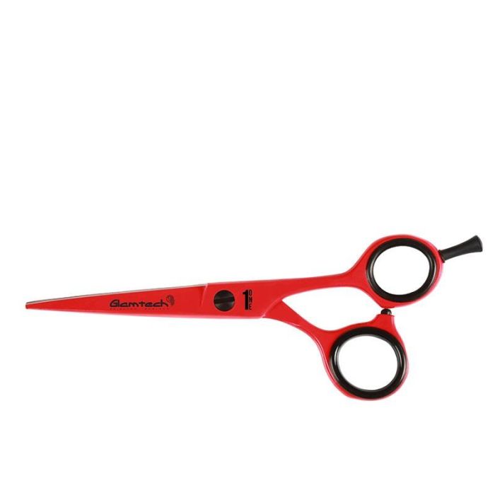 Glamtech One Ergo Neon Red Scissor 5.5" Glamtech