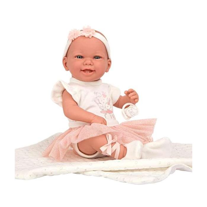 Muñeca elegance zoe bailarina con manta (cuerpo vinilo, sexo niña) 42 cm 13