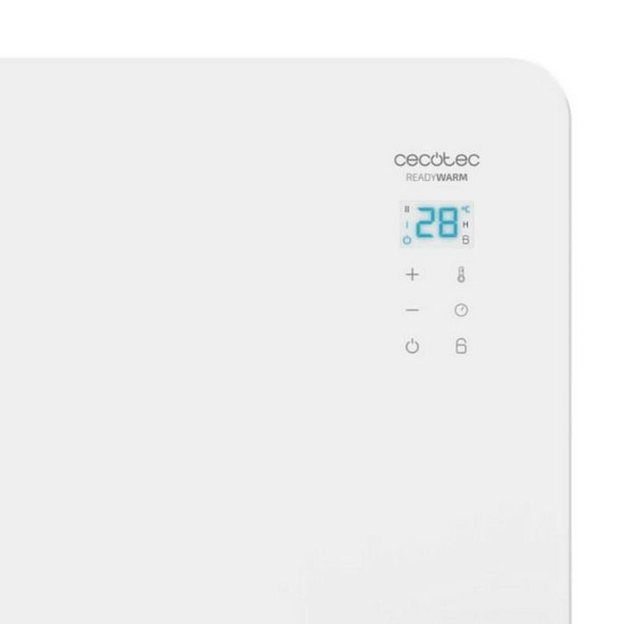 Panel calefactor Cecotec Ready Warm 6700 Crystal Connection 750-1500 W Blanco 1