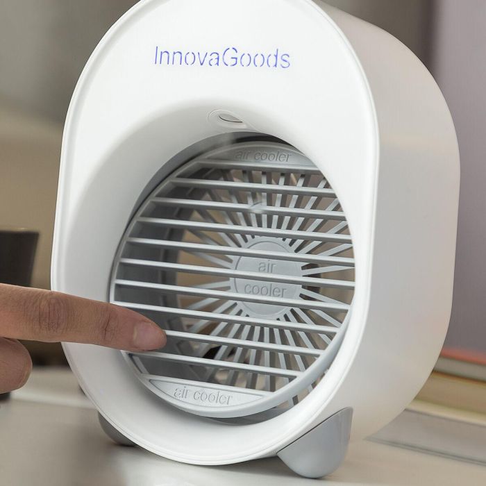 Mini Climatizador Humidificador por Ultrasonidos con LED Koolizer InnovaGoods 5 Mini Climatizador Humidificador por Ultrasonidos con LED Koolizer InnovaGoods 5