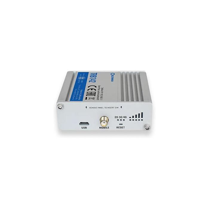 Teltonika TRB142 Industrial LTE RS232 Gateway 1200 MHz Cat1 Gris SMA 9-30V DC
