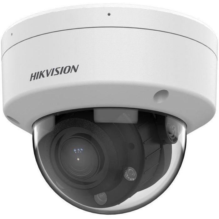 Hikvision Câmara IP dome 4M 2.8mm MD 2.0 WDR IK08 IP67 12V/PoE. Áudio, alarme, luz híbrida 30m 1 Hikvision Câmara IP dome 4M 2.8mm MD 2.0 WDR IK08 IP67 12V/PoE. Áudio, alarme, luz híbrida 30m 1