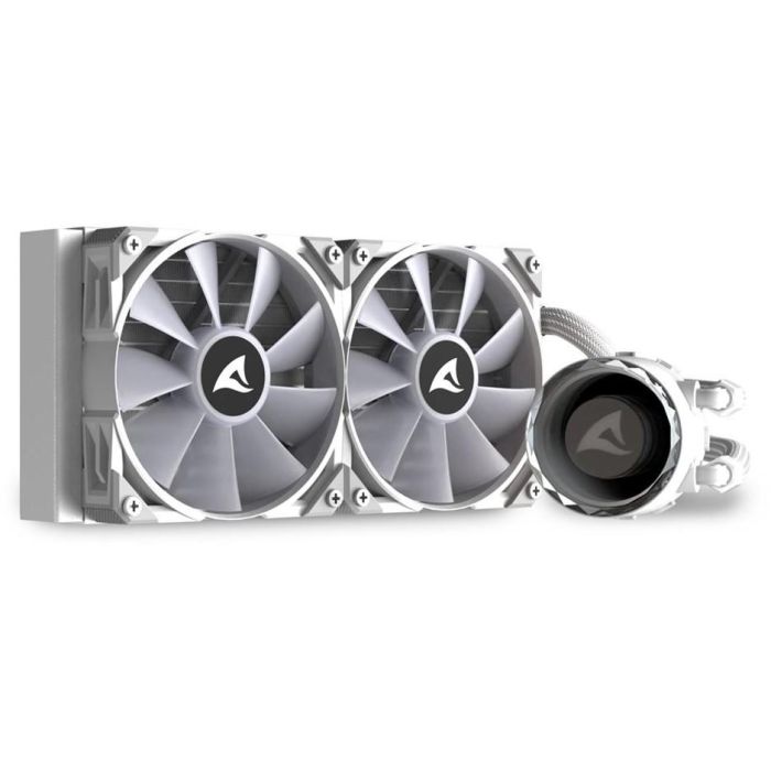 K Sharkoon S80 RGB White AIO 240mm White 7