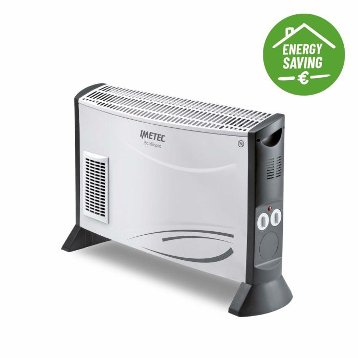 Emisor Térmico Digital IMETEC 4034 ECO RAPID Gris 2000 W 6 Emisor Térmico Digital IMETEC 4034 ECO RAPID Gris 2000 W 6
