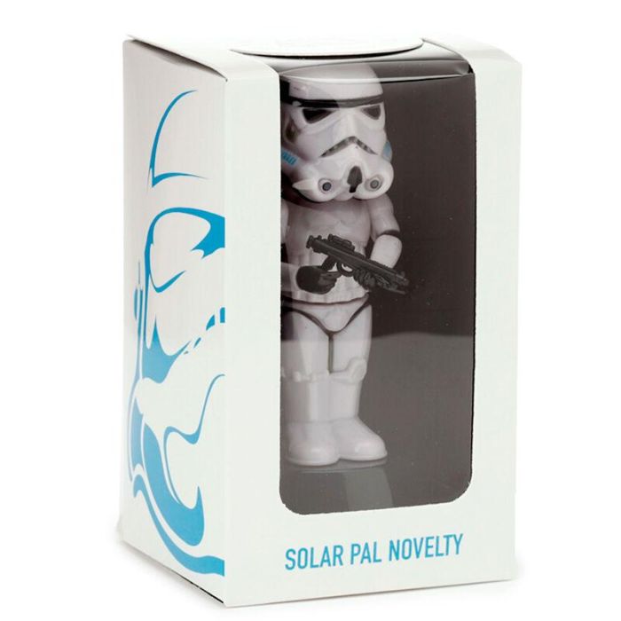 Muñeco solar Imperial Stormtrooper Star Wars 4 Muñeco solar Imperial Stormtrooper Star Wars 4