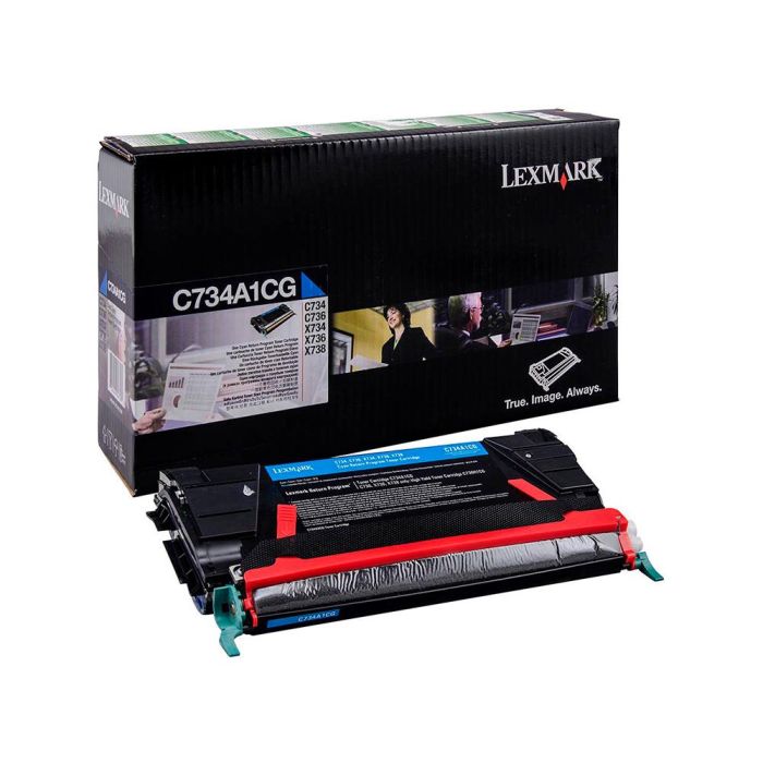 Toner Laser Lexmark C734 Cian 6000 Paginas 3