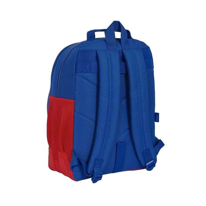 Mochila Escolar F.C. Barcelona Azul Granate 32 x 42 x 15 cm 1