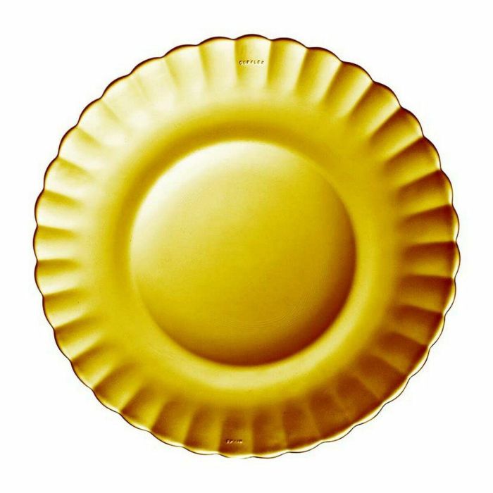 Plato de Postre Duralex Picardie Cristal Ambar Ø 20,5 cm 2 Plato de Postre Duralex Picardie Cristal Ambar Ø 20,5 cm 2