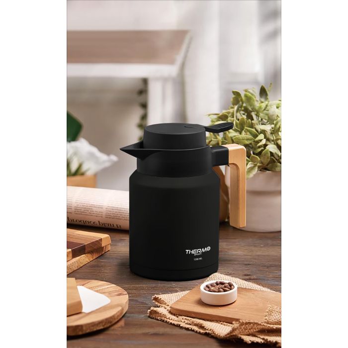 Jarra Termo Acero Wood 1200 ml - Inde (4 Unidades) 3 Jarra Termo Acero Wood 1200 ml - Inde (4 Unidades) 3