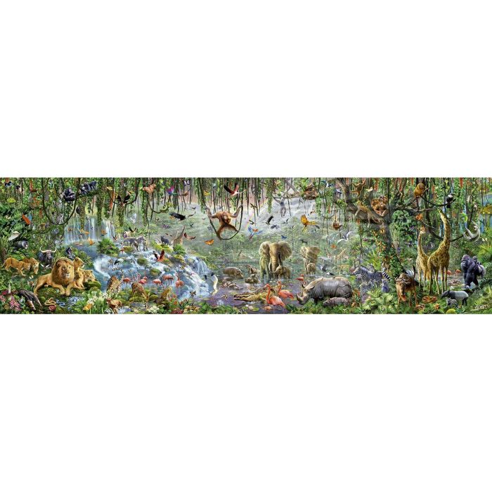 Puzzle Educa 16066.0 The Wild Life (FR) 33600 Piezas 570 x 157 cm 4