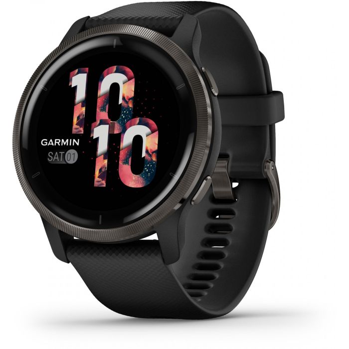 Garmin Venu 2 Smartwatch GPS 45mm, Reloj Inteligente Fitness con Música, Pagos y Monitor de Salud, Color Negro 0 Garmin Venu 2 Smartwatch GPS 45mm, Reloj Inteligente Fitness con Música, Pagos y Monitor de Salud, Color Negro 0