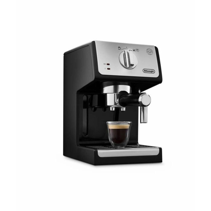 Delonghi Cafetera Espresso de Bomba ECP33.21.BK - 15 Bares - Negro / Plata 10 Delonghi Cafetera Espresso de Bomba ECP33.21.BK - 15 Bares - Negro / Plata 10