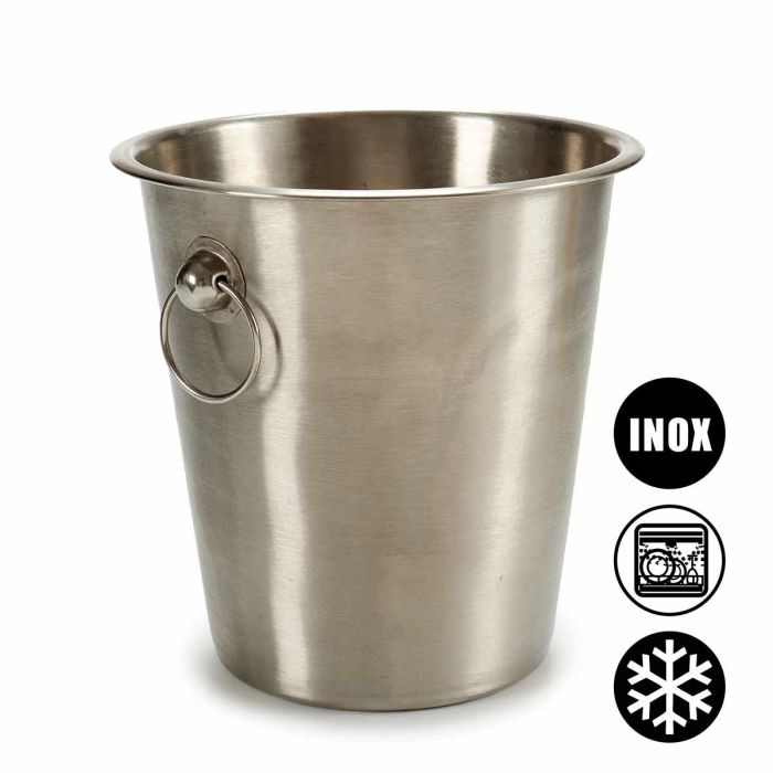 Cubitera Acero Grande Mate Asas Kinvara 22X21CM (12 Unidades) 1 Cubitera Acero Grande Mate Asas Kinvara 22X21CM (12 Unidades) 1