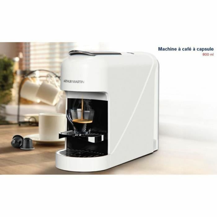 Arthur Martin AMN230B Cafetera de Cápsulas Espresso y Lungo Preparación Rápida 5 Arthur Martin AMN230B Cafetera de Cápsulas Espresso y Lungo Preparación Rápida 5