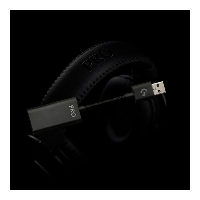 Logitech G Pro X Auriculares Gaming con Micrófono, Jack 3.5/USB, Negros 6