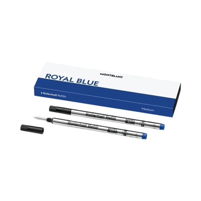 Recambio para bolígrafo Montblanc ROYAL BLUE Azul (2 Unidades)