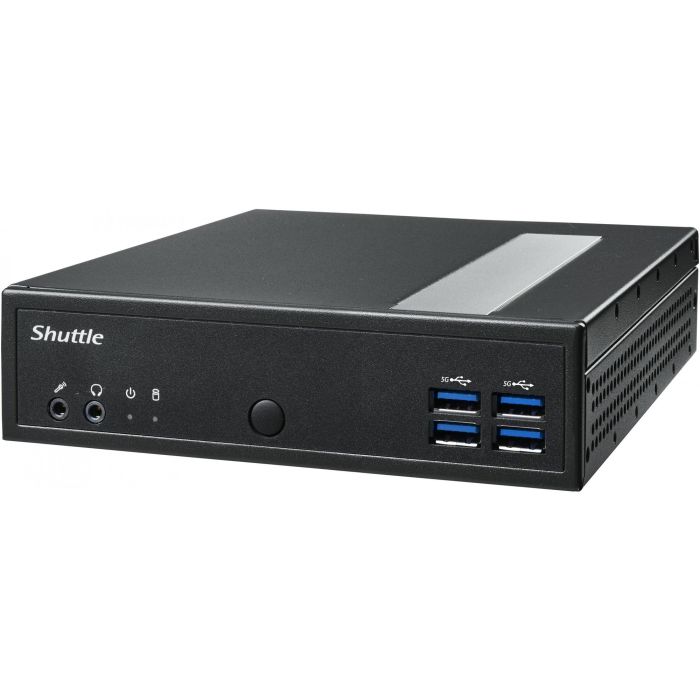 Shuttle DL30N Barebone Mini PC Intel N100, 16GB DDR5, 2.5"/M.2 NVMe, UHD Graphics, HDMI/DP/VGA, LAN Dual, USB 3.2