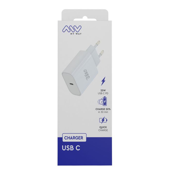 myway transformador Tipo C PD 25W blanco 2 myway transformador Tipo C PD 25W blanco 2