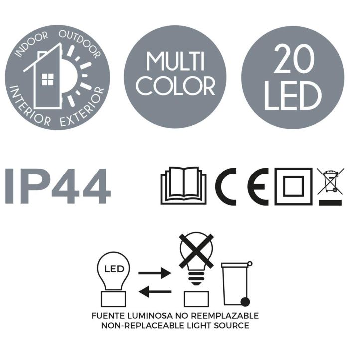 Guirnalda Exterior 20 Led Colo Home Deco Factory 6 Guirnalda Exterior 20 Led Colo Home Deco Factory 6