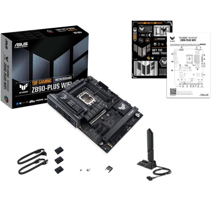 ASUS LGA1851 TUF GAMING Z890-PLUS WiFi Intel Z890 Intel Core Ultra (Series 2) DDR5 Wi-Fi 7 Placa Base ATX 6