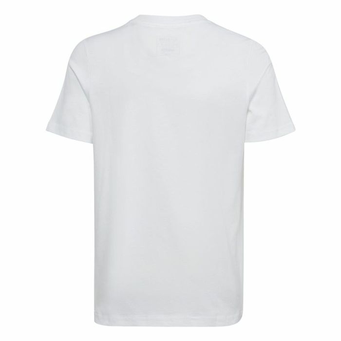 Camiseta de Manga Corta Infantil Adidas Essentials Big Logo Cotton 4 Camiseta de Manga Corta Infantil Adidas Essentials Big Logo Cotton 4