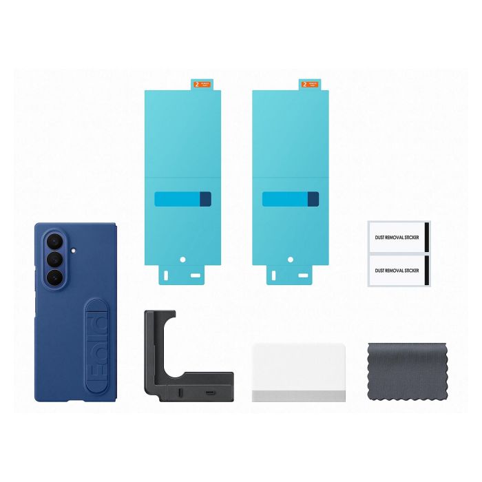Samsung EF-MF966CNEGWW Funda de Silicona para Galaxy Fold7, Azul Marino 4