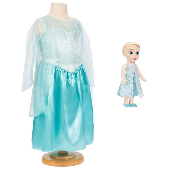 Muñeca Elsa + Disfraz Frozen 2 Disney 38cm 2