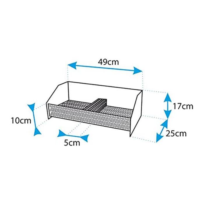 El Zorro Cesta quemador de pellets para chimeneas o estufas de leña, hierro fundido, 49x25x17cm 1 El Zorro Cesta quemador de pellets para chimeneas o estufas de leña, hierro fundido, 49x25x17cm 1