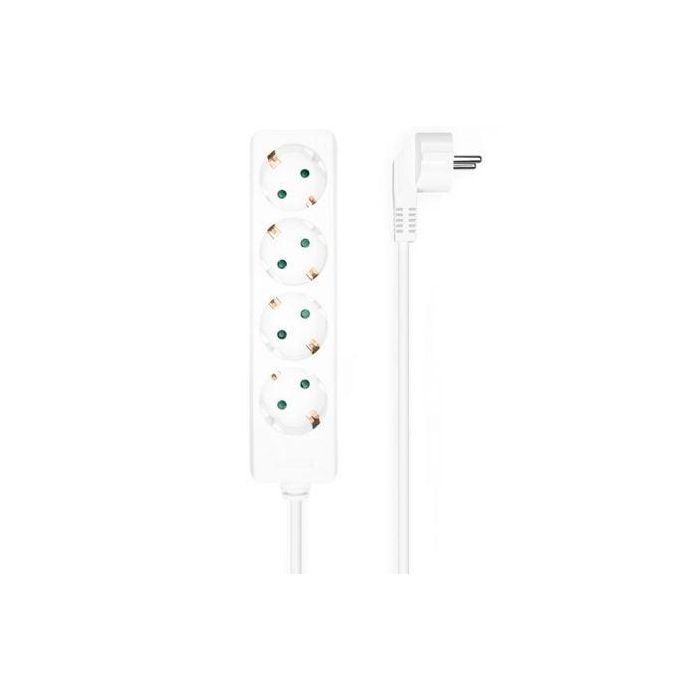 Aisens Regleta De Enchufes Con 4 Tomas Sin Interruptor Cable 1,4M Blanco Aisens Regleta De Enchufes Con 4 Tomas Sin Interruptor Cable 1,4M Blanco