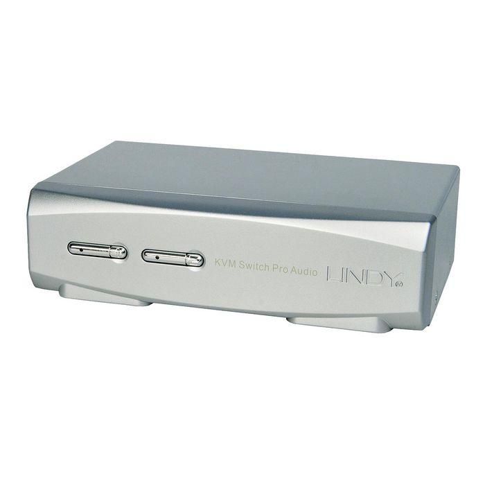 Lindy 2 Port KVM Switch Pro USB 2.0 DisplayPort 1.2 para 2 Ordenadores, Soporte Ultra HD 4K 60Hz y TTU, Hub USB integrado Lindy 2 Port KVM Switch Pro USB 2.0 DisplayPort 1.2 para 2 Ordenadores, Soporte Ultra HD 4K 60Hz y TTU, Hub USB integrado