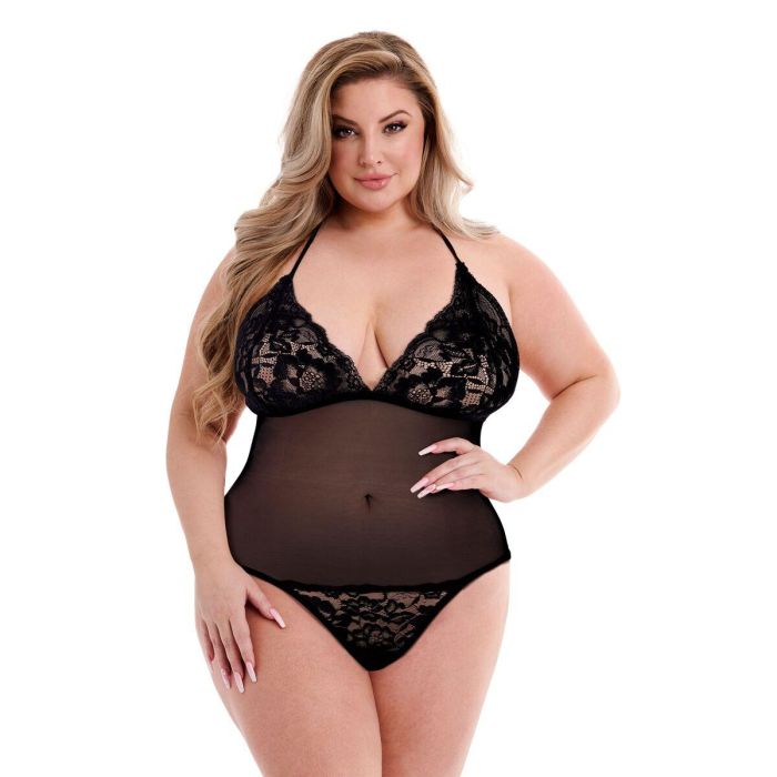 Body Baci Lingerie Negro Queen Queen size