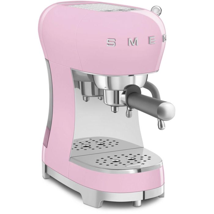 Smeg ECF02PKEU Máquina Espresso Manual 15 bar, 1.1L, Café Molido, Espumador de Leche, Rosa Acero Inoxidable 2 Smeg ECF02PKEU Máquina Espresso Manual 15 bar, 1.1L, Café Molido, Espumador de Leche, Rosa Acero Inoxidable 2
