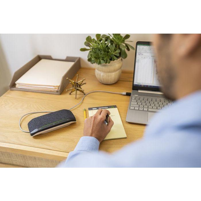 Poly Sync 10 Speakerphone USB-A USB-C para Conferencias con Audio HD y Cancelación de Ruido para Zoom/Teams IP64 5