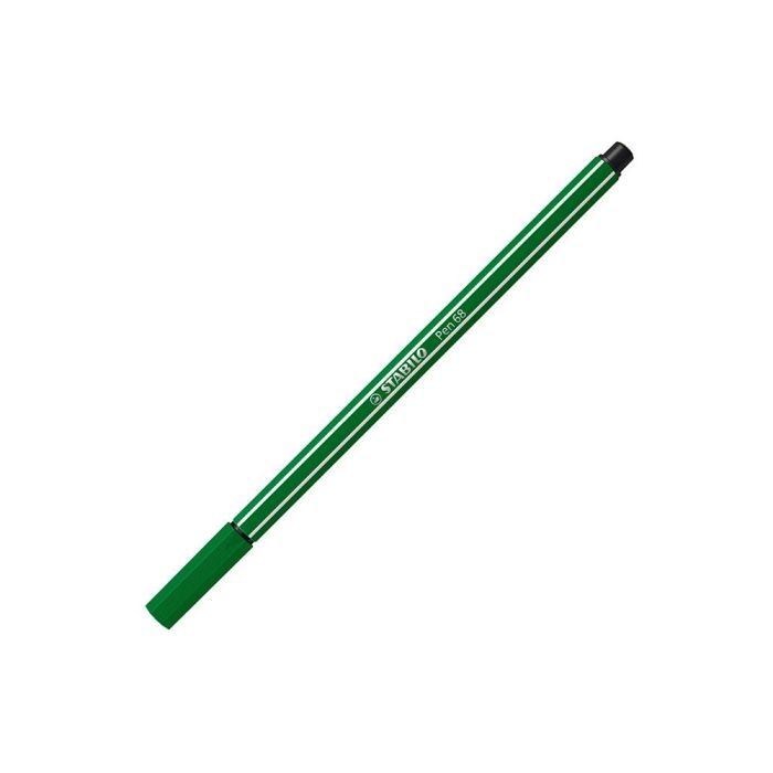 Stabilo Rotulador Pen 68 Verde Caja 10 Ud 1