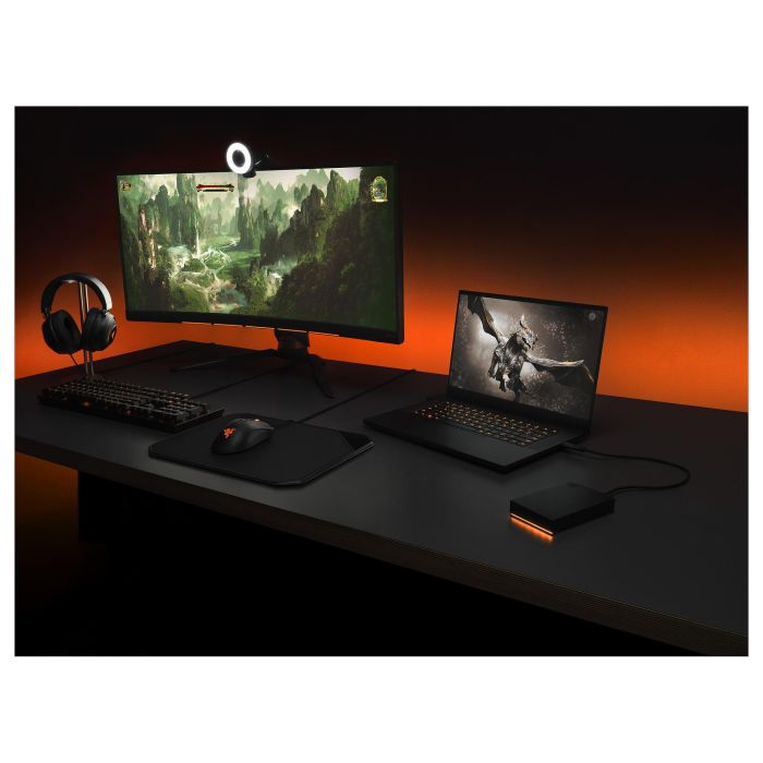 Disco Duro Externo Seagate FireCuda Gaming 5 TB 15