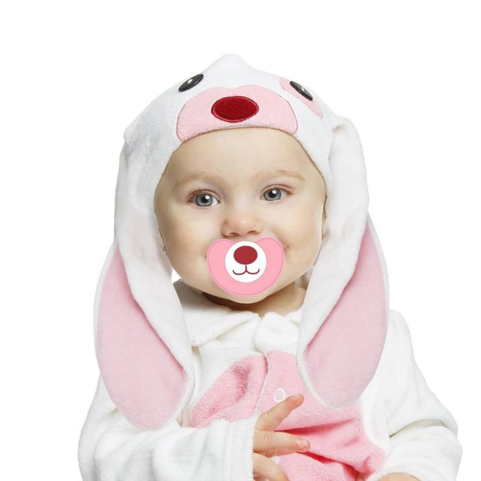 Disfraz bebé pequeño conejito rosa talla 7-12 meses 3 Disfraz bebé pequeño conejito rosa talla 7-12 meses 3
