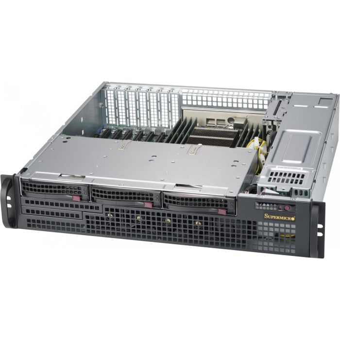2HE Supermicro SC825M BTQC-R802LPB - Rack-Montage - 2U - verbessertes - erweitertes ATX 0 2HE Supermicro SC825M BTQC-R802LPB - Rack-Montage - 2U - verbessertes - erweitertes ATX 0