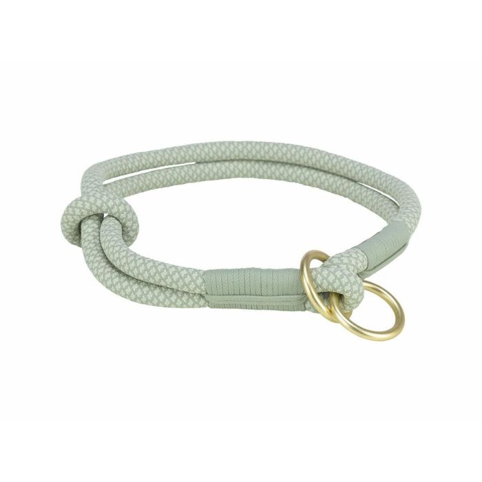 Collar de Adiestramiento para Perros Trixie Soft Rope Verde Menta XS 25 cm