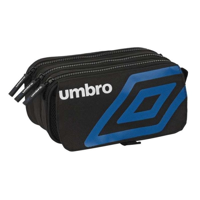 Portatodo Triple Umbro Flash Negro (21,5 x 10 x 8 cm) Portatodo Triple Umbro Flash Negro (21,5 x 10 x 8 cm)