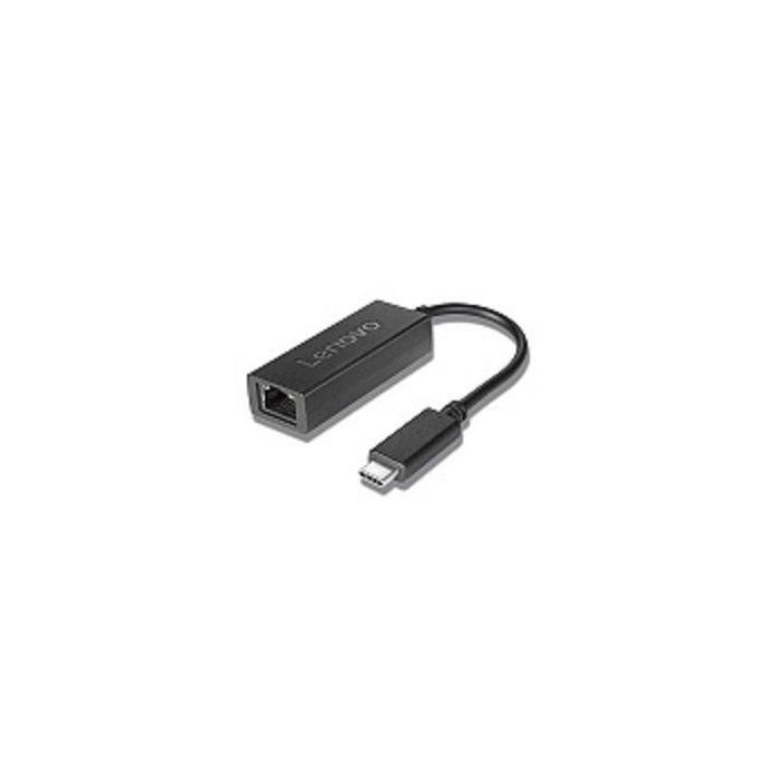 Lenovo Adaptador USB-C a Ethernet para Conexión Rápida y Fiable Lenovo Adaptador USB-C a Ethernet para Conexión Rápida y Fiable