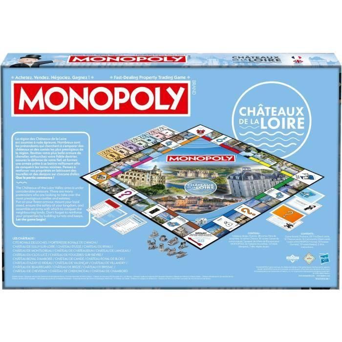 MONOPOLY Castillos del Loira - Juego de mesa - MOVIMIENTOS GANADORES 2