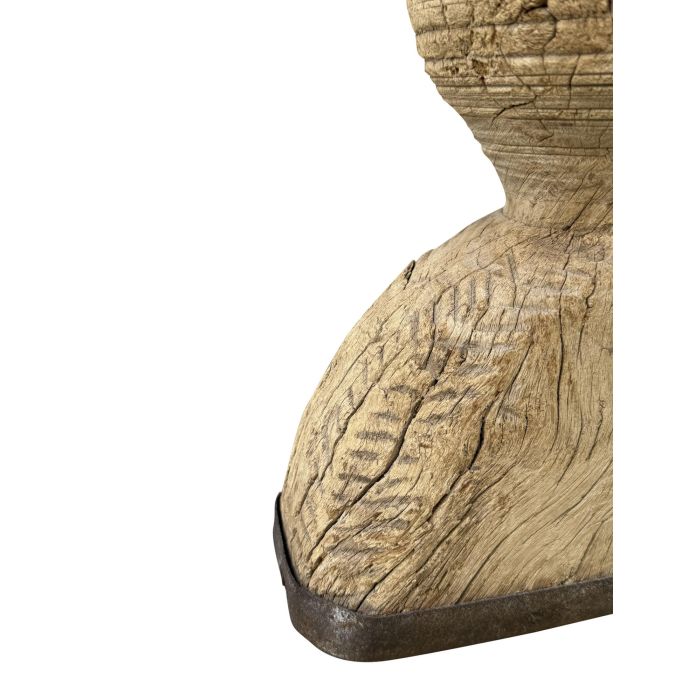 Portavela Item Home DKD Home Decor Natural 15 x 19 x 20 cm (2 Unidades) 2 Portavela Item Home DKD Home Decor Natural 15 x 19 x 20 cm (2 Unidades) 2